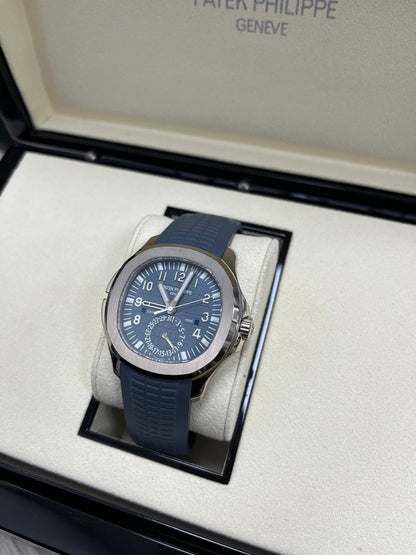 Aquanaut Travel Time White Gold 5164G-001