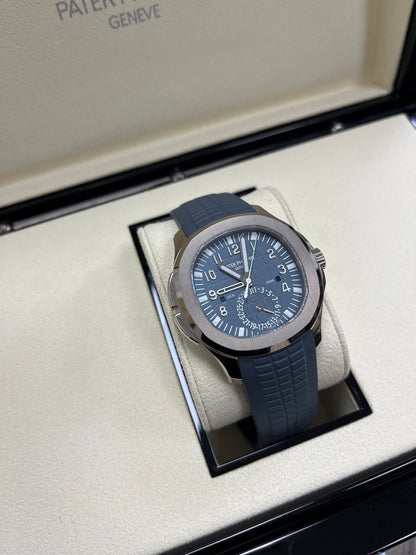 Aquanaut Travel Time White Gold 5164G-001