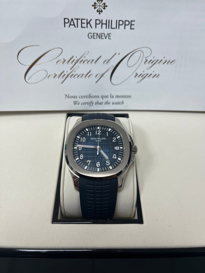 Aquanaut White Gold Blue Dial 5168G-001