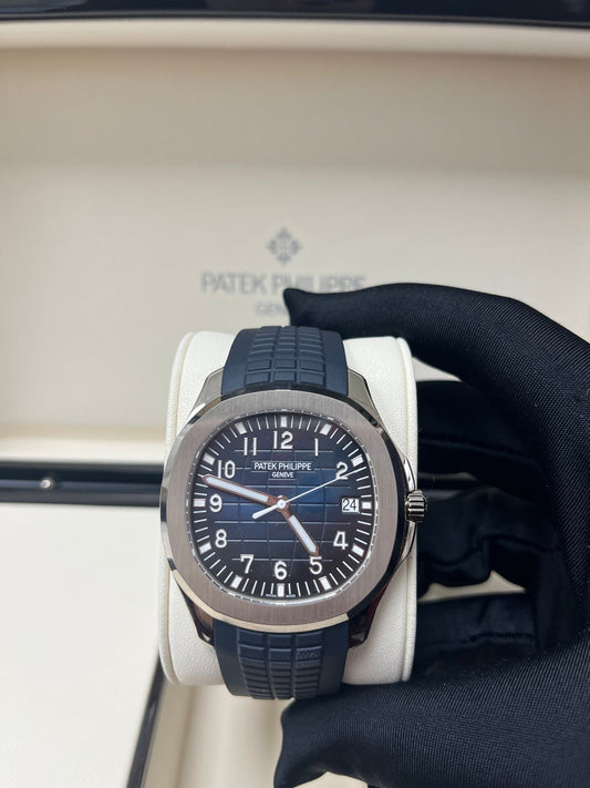 Aquanaut White Gold Blue Dial 5168G-001