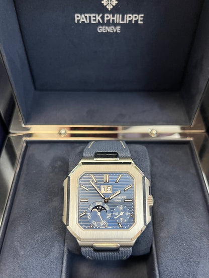 Cubitus Platinum Blue Dial 5822P-001