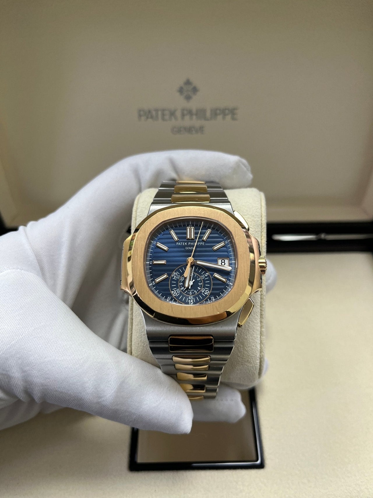 Nautilus Chronograph Two-Tone 5980/1AR-001