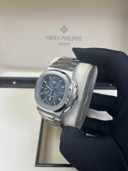 Nautilus Travel Time Chronograph Blue Dial 5990/1A-011