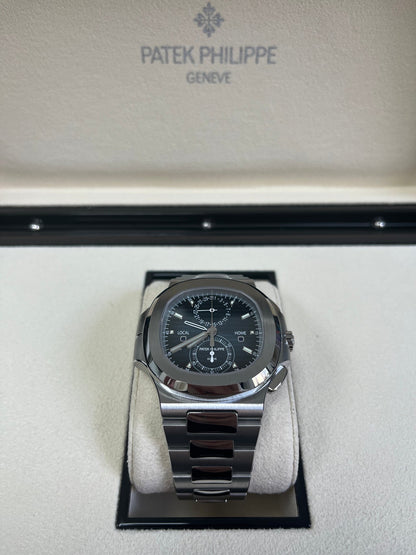 Nautilus Travel Time Chronograph Blue Dial 5990/1A-011