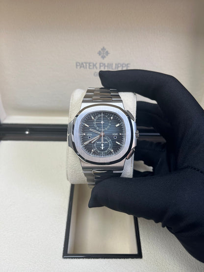 Nautilus Travel Time Chronograph Blue Dial 5990/1A-011