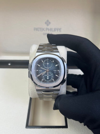 Nautilus Travel Time Chronograph Blue Dial 5990/1A-011