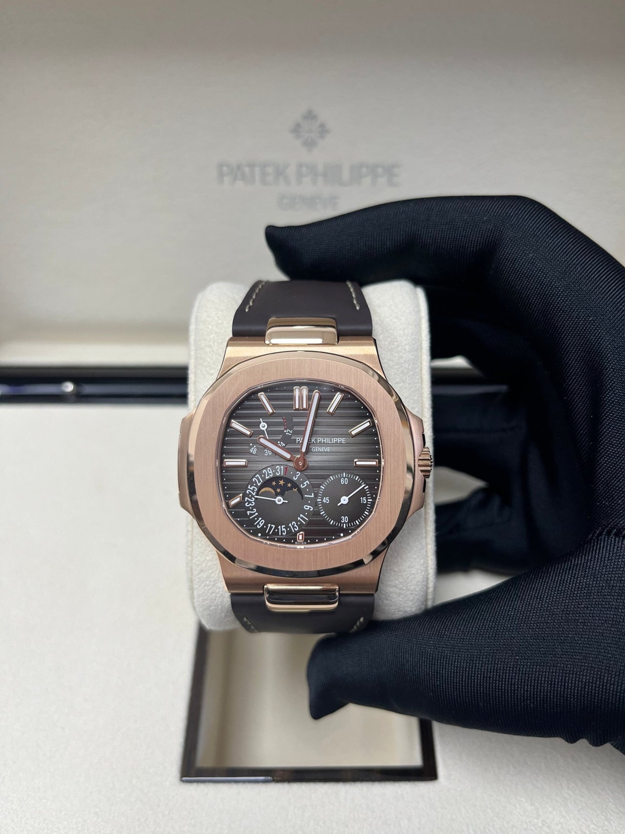 Nautilus Moon Phase Rose Gold 5712R-001