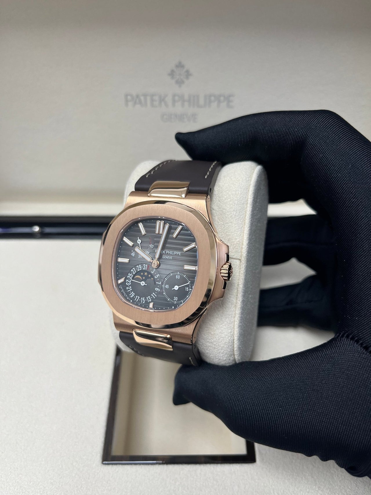 Nautilus Moon Phase Rose Gold 5712R-001