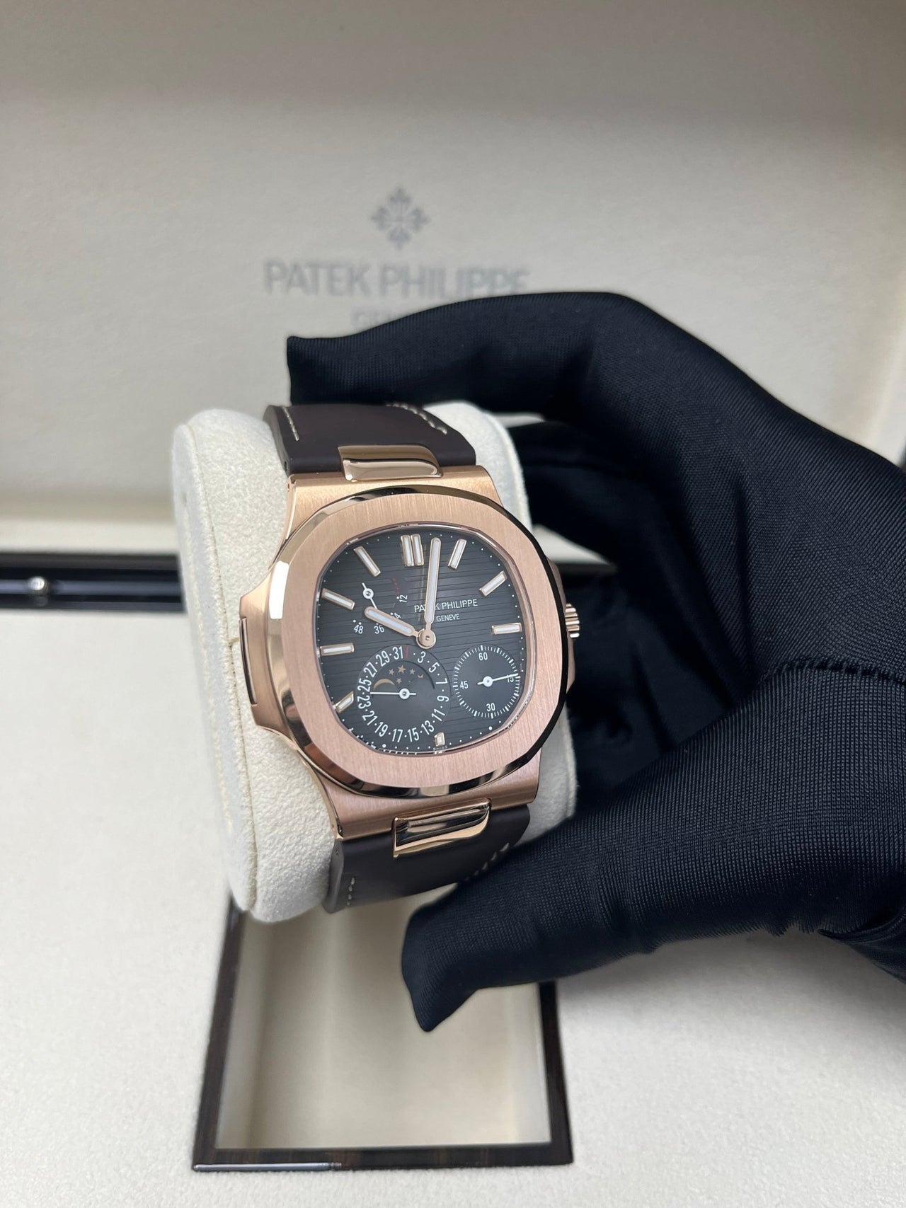 Nautilus Moon Phase Rose Gold 5712R-001