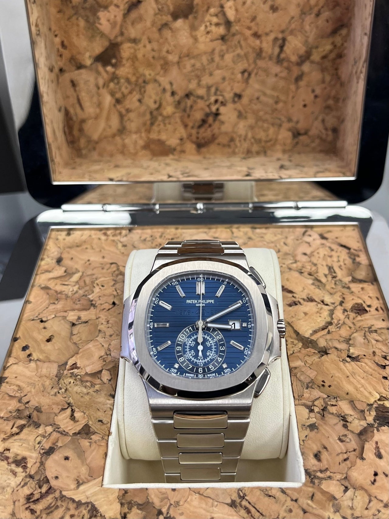 Nautilus Chronograph 44mm White Gold 5976/1G-001