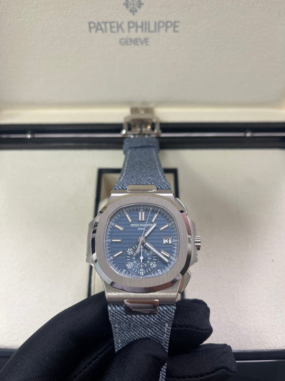 Nautilus Flyback Chronograph White Gold 5980/60G