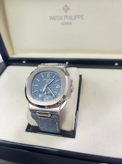 Nautilus Flyback Chronograph White Gold 5980/60G