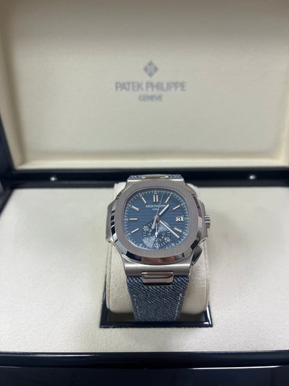 Nautilus Flyback Chronograph White Gold 5980/60G