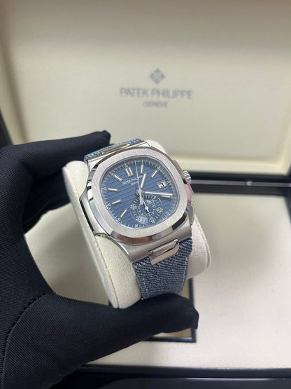 Nautilus Flyback Chronograph White Gold 5980/60G