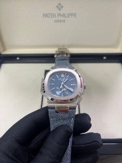 Nautilus Flyback Chronograph White Gold 5980/60G
