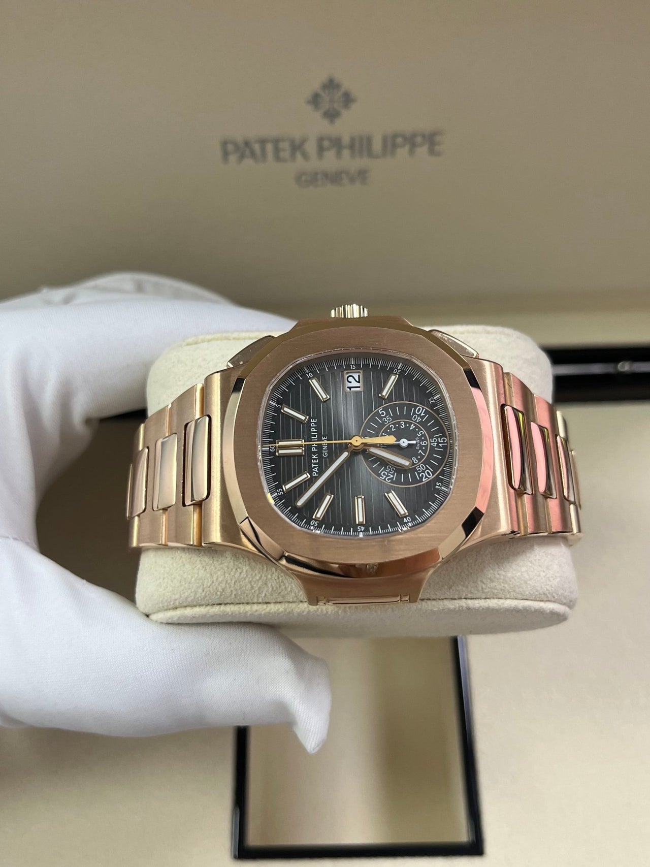 Nautilus Chronograph Rose Gold 5980/1R-001
