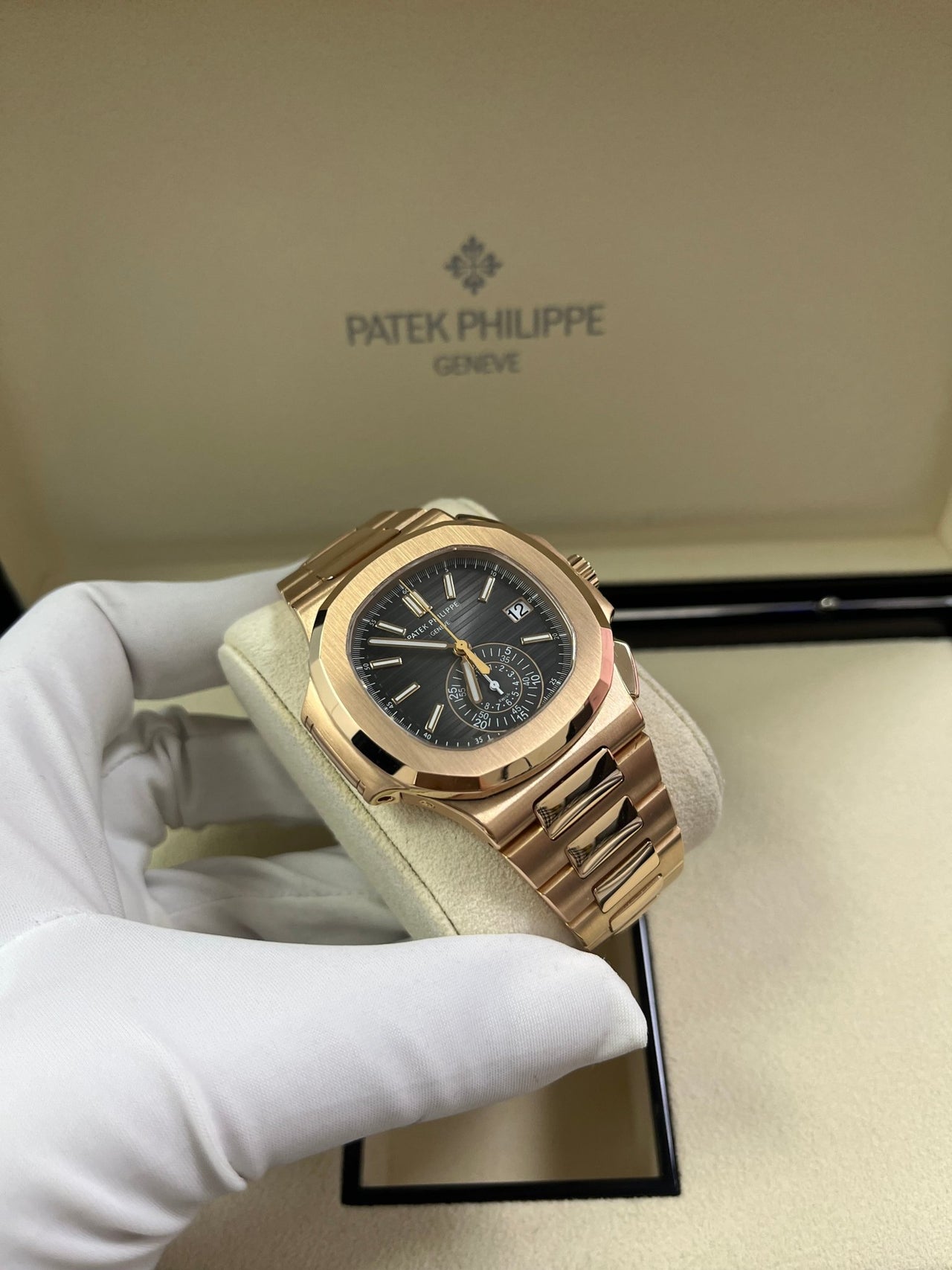 Nautilus Chronograph Rose Gold 5980/1R-001