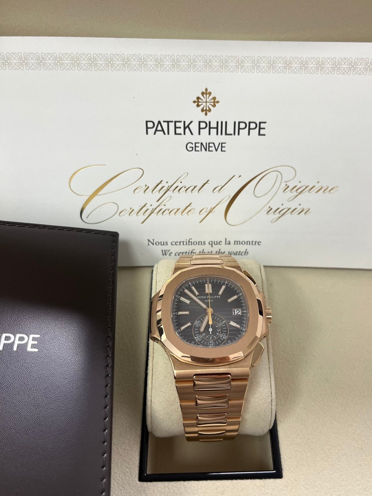Nautilus Chronograph Rose Gold 5980/1R-001