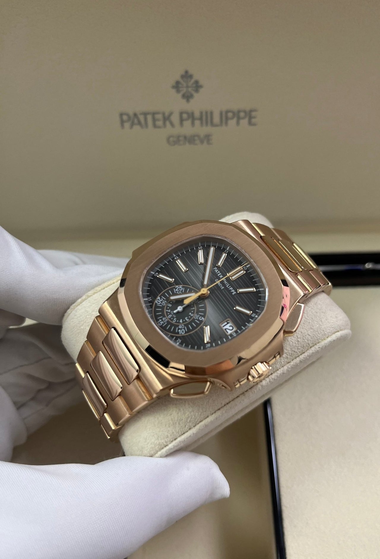 Nautilus Chronograph Rose Gold 5980/1R-001