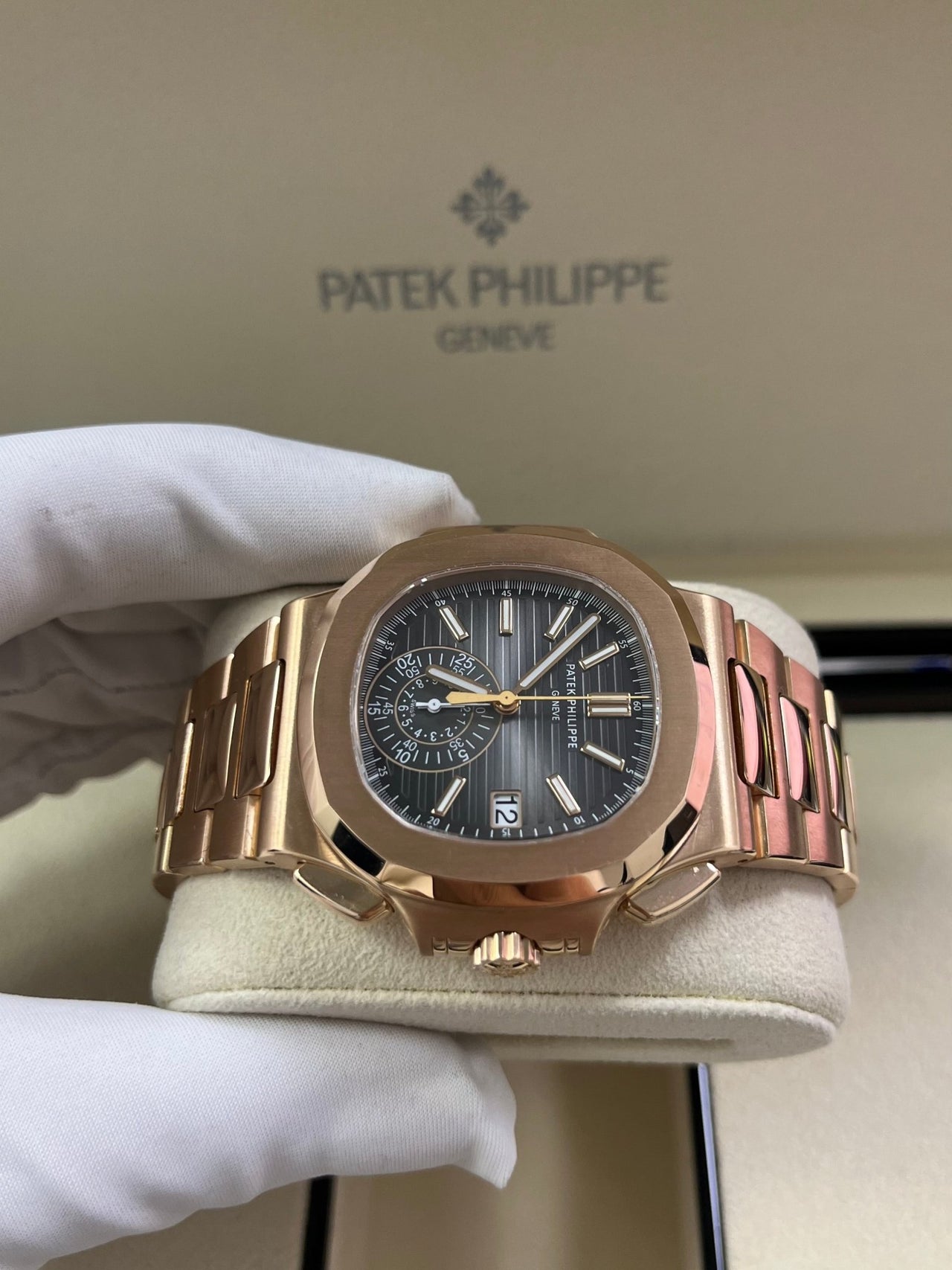 Nautilus Chronograph Rose Gold 5980/1R-001