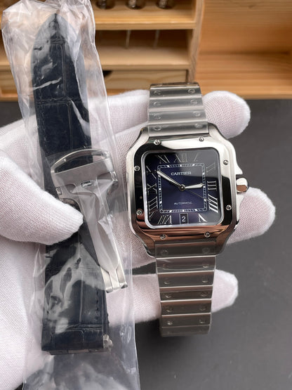 Santos de Cartier Large Blue Dial