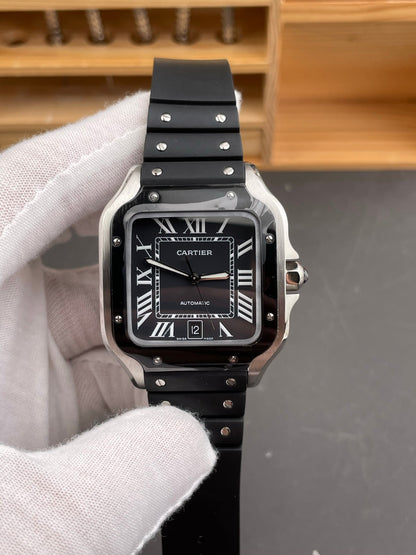 Santos de Cartier Large Black ADLC