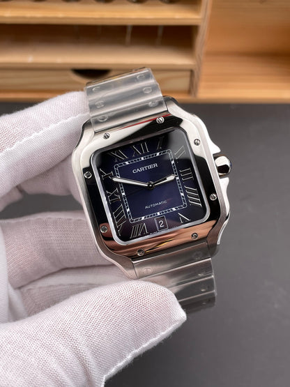 Santos de Cartier Large Blue Dial