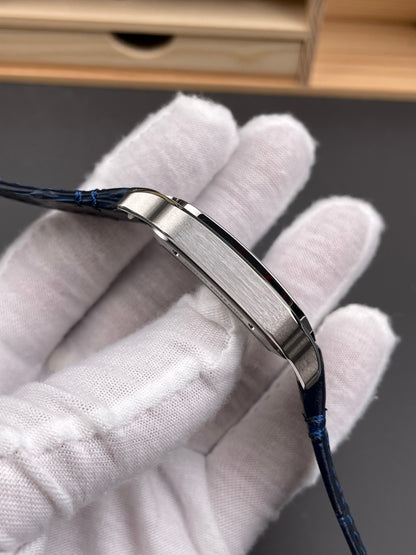 Santos-Dumont Skeleton Blue Strap