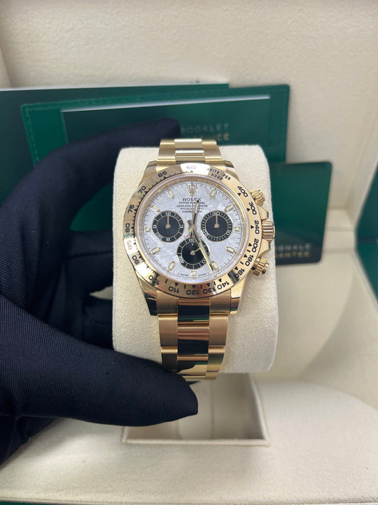 Cosmograph Daytona Meteorite Yellow Gold