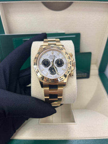 Cosmograph Daytona Meteorite Yellow Gold