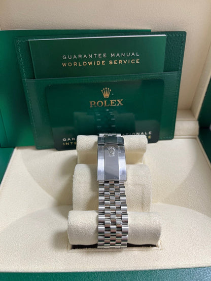 Datejust 41 Mint Green Dial Jubilee