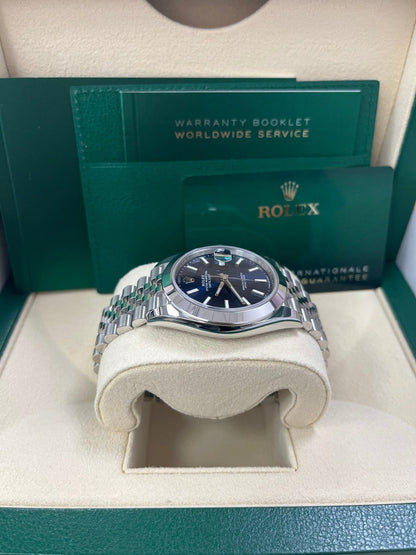 Datejust 41 Blue Dial Jubilee