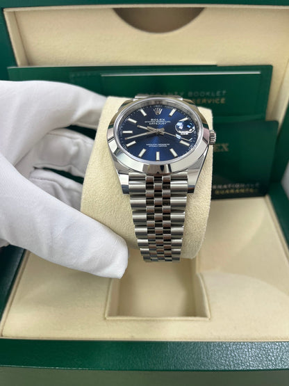 Datejust 41 Blue Dial Jubilee