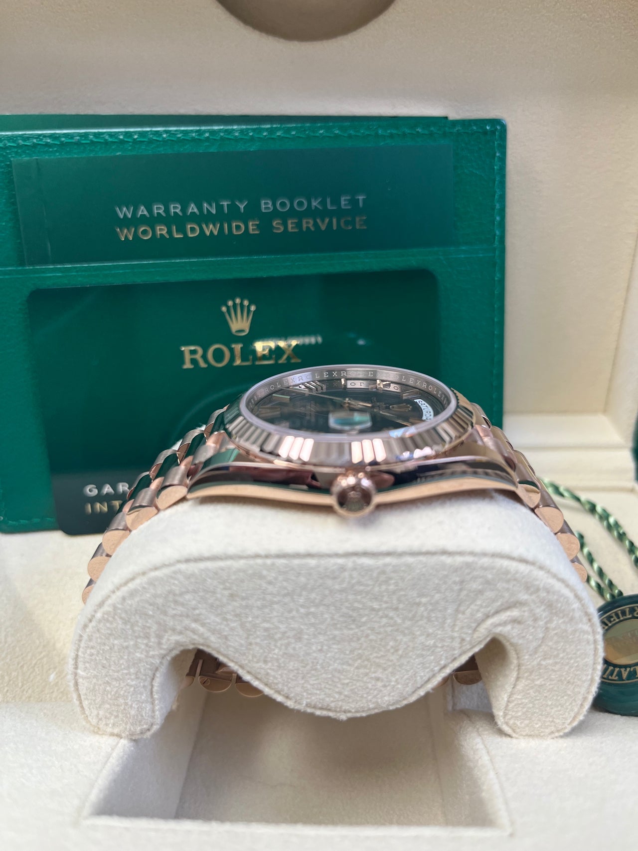 Day-Date 40 Chocolate Roman Everose President