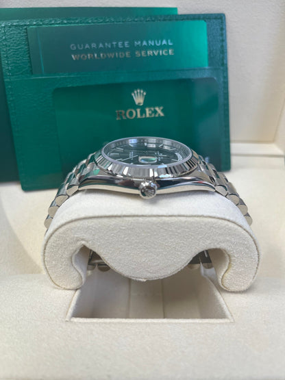 Day-Date 40 Slate Dial White Gold President