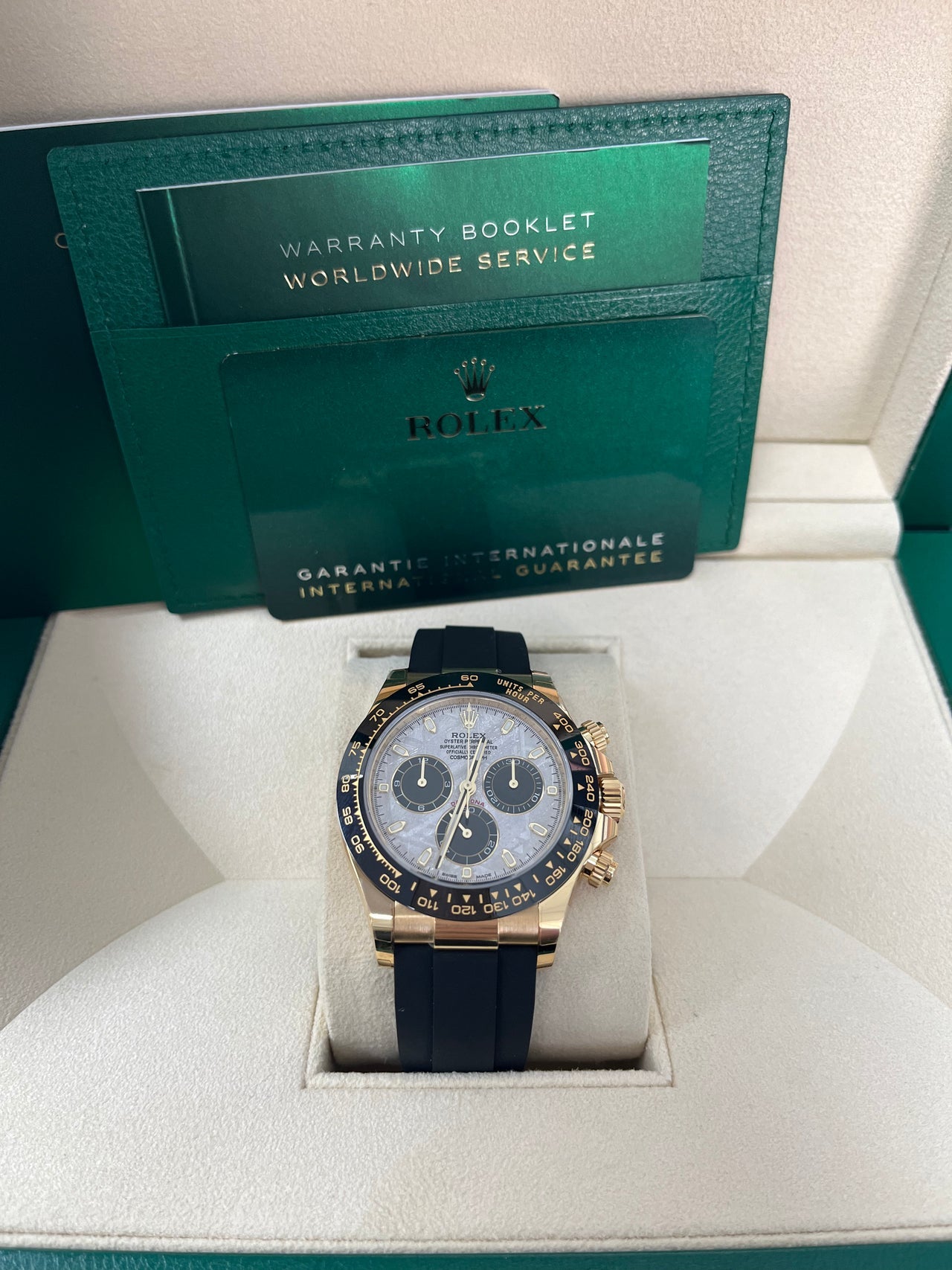 Cosmograph Daytona Meteorite Oysterflex