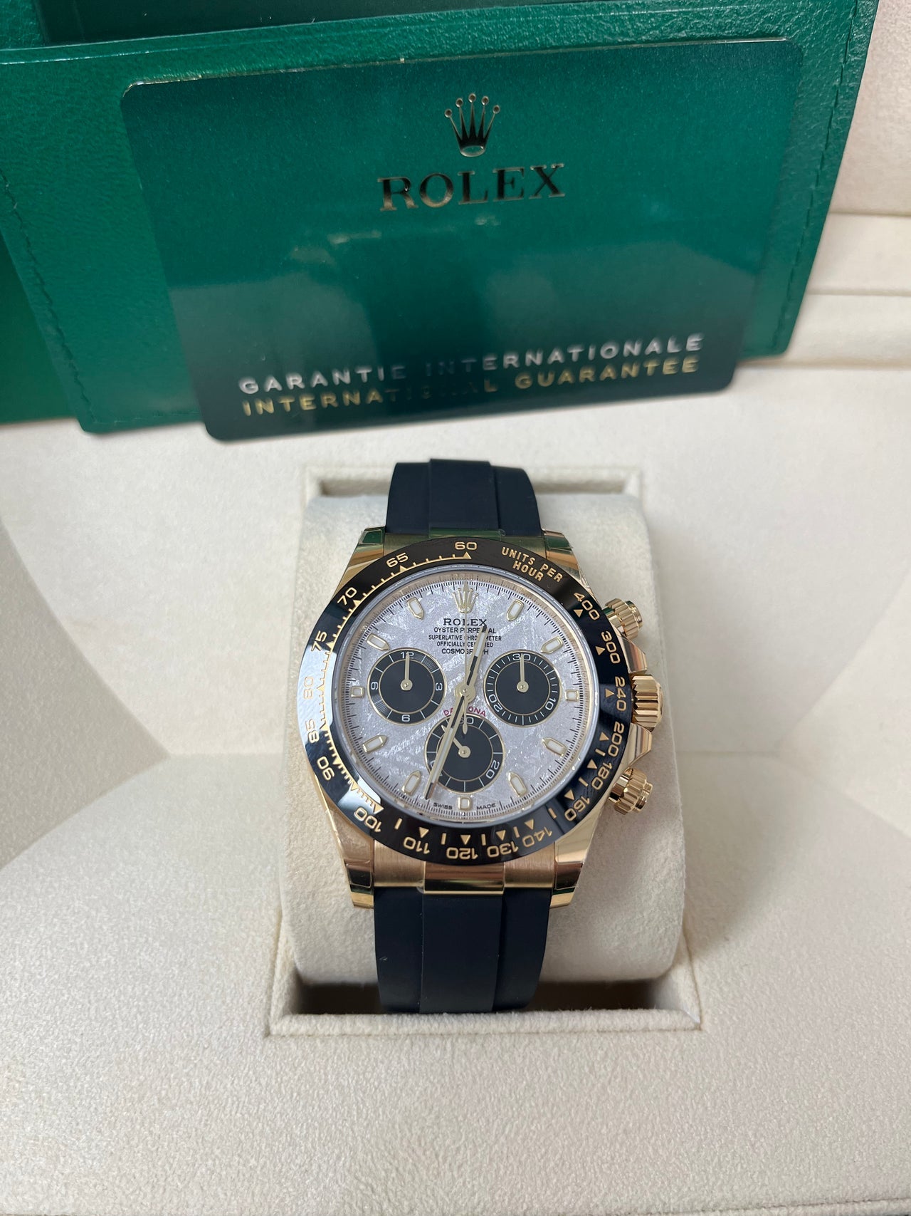 Cosmograph Daytona Meteorite Oysterflex