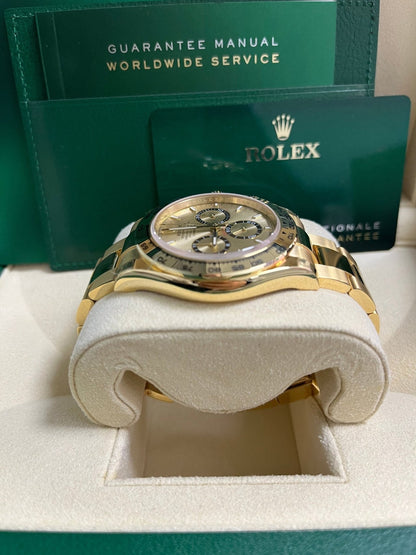 Cosmograph Daytona Yellow Gold Golden Dial