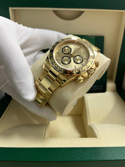 Cosmograph Daytona Yellow Gold Golden Dial