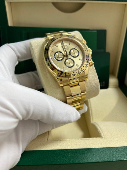 Cosmograph Daytona Yellow Gold Golden Dial