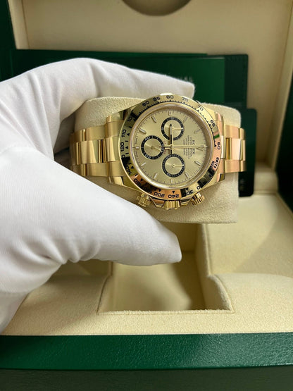 Cosmograph Daytona Yellow Gold Golden Dial