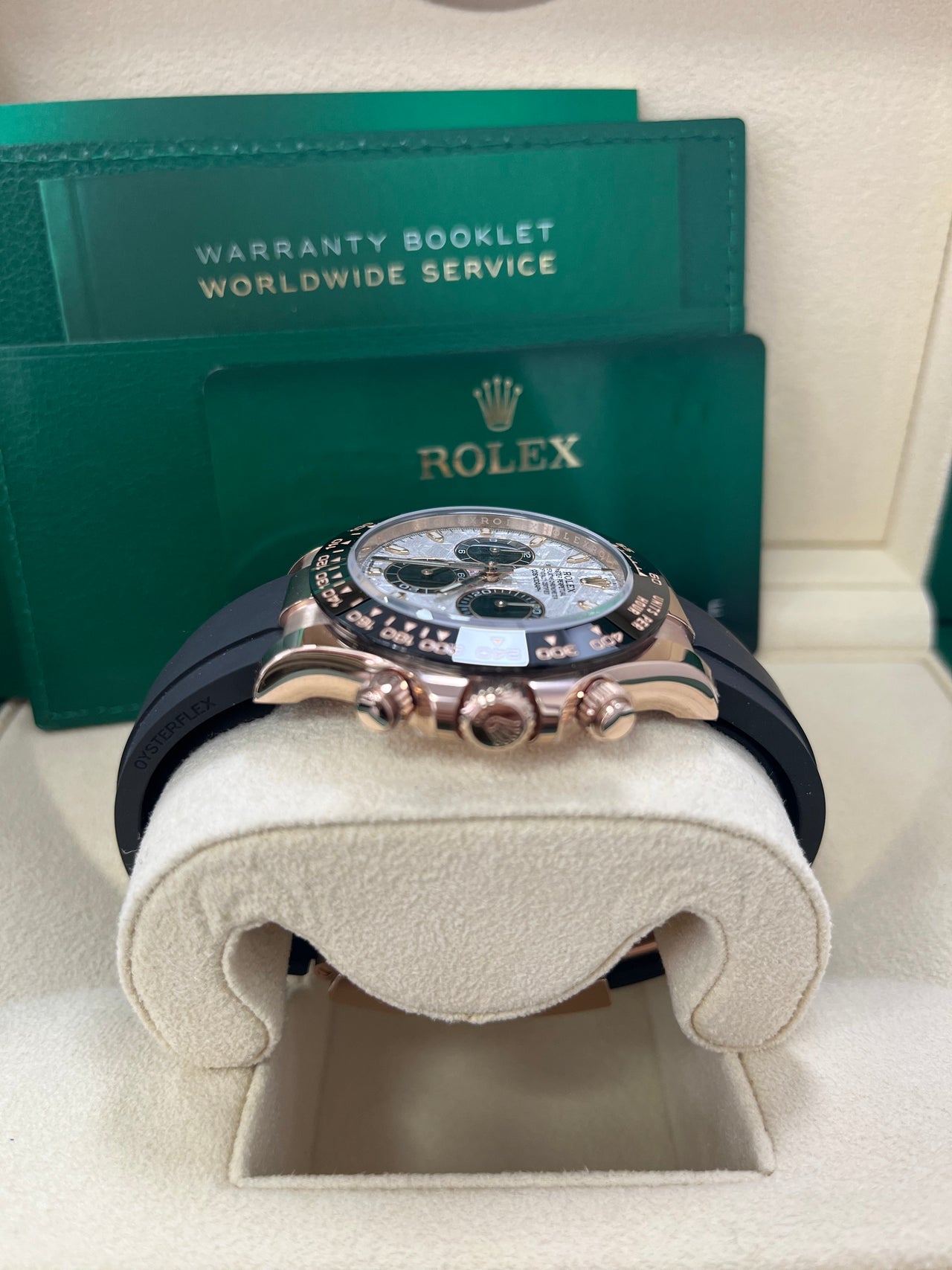 Cosmograph Daytona Meteorite Everose Oysterflex