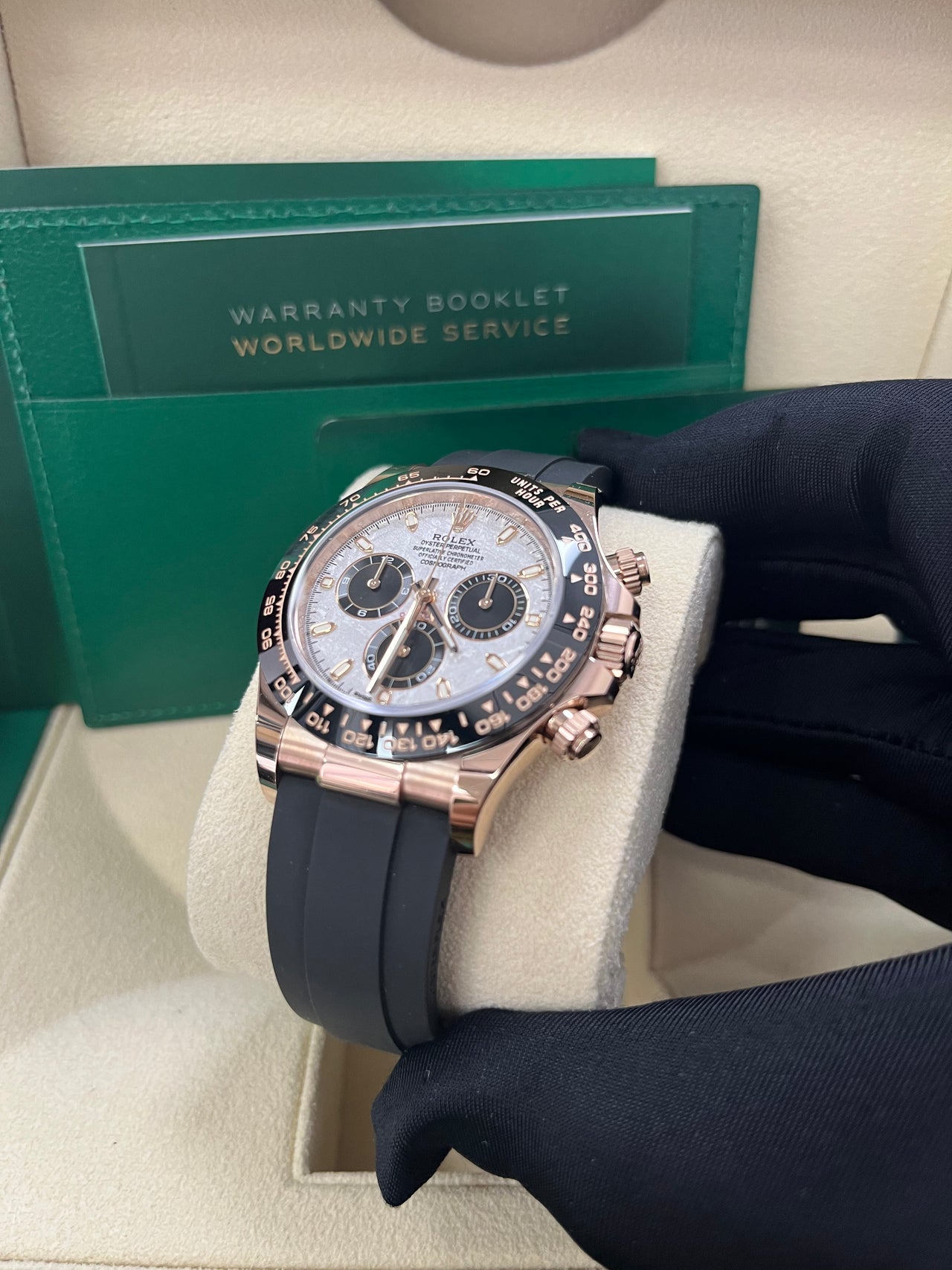 Cosmograph Daytona Meteorite Everose Oysterflex