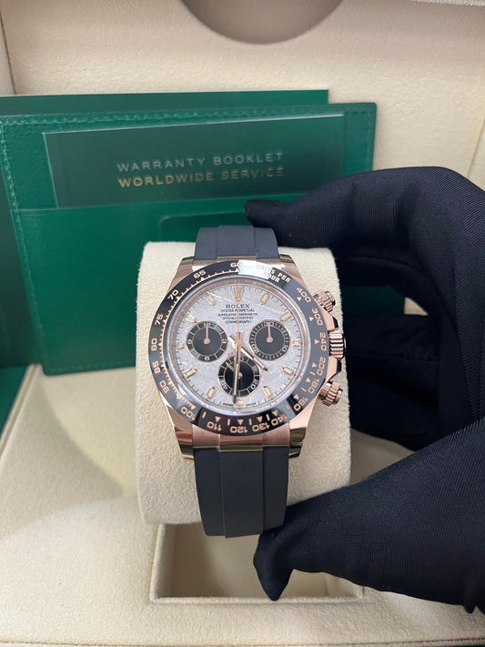 Cosmograph Daytona Meteorite Everose Oysterflex