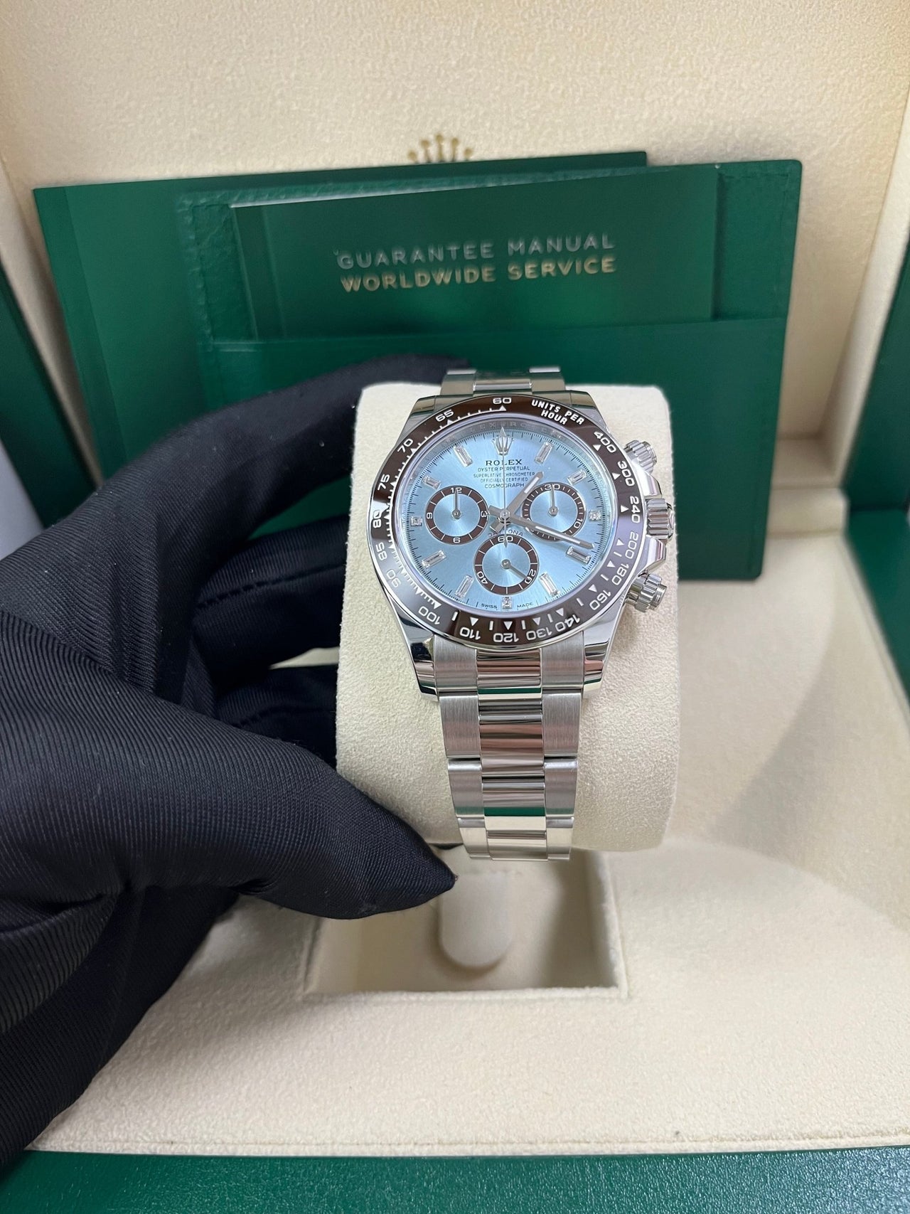 Cosmograph Daytona Platinum Baguette Dial