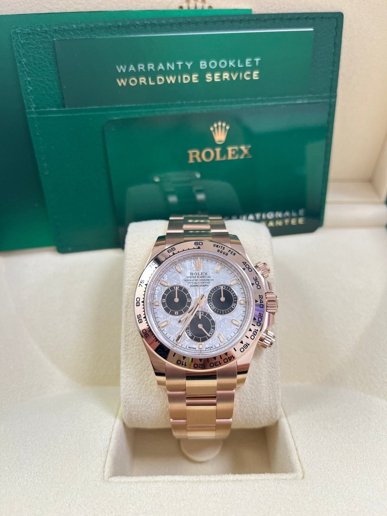 Cosmograph Daytona Meteorite Everose