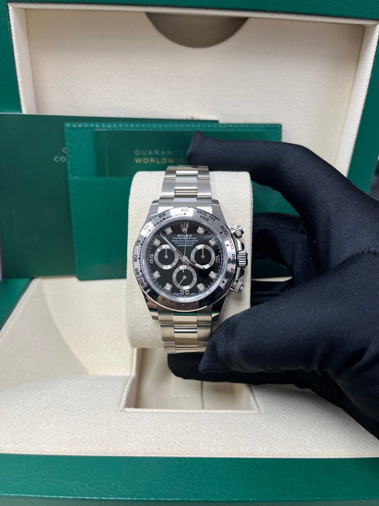 Cosmograph Daytona White Gold Diamond Dial