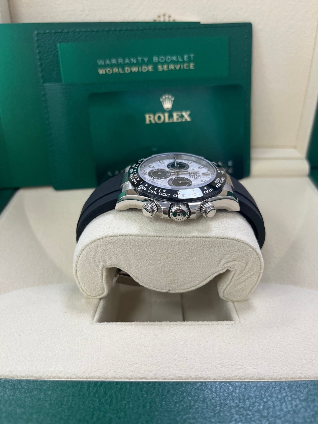 Cosmograph Daytona Meteorite White Gold Oysterflex