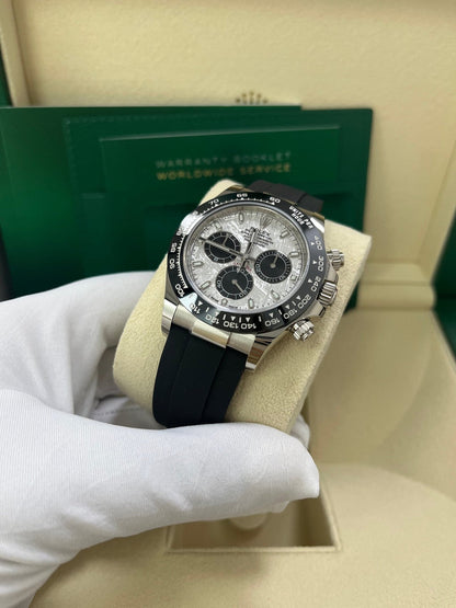 Cosmograph Daytona Meteorite White Gold Oysterflex