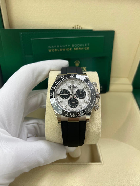 Cosmograph Daytona Meteorite White Gold Oysterflex